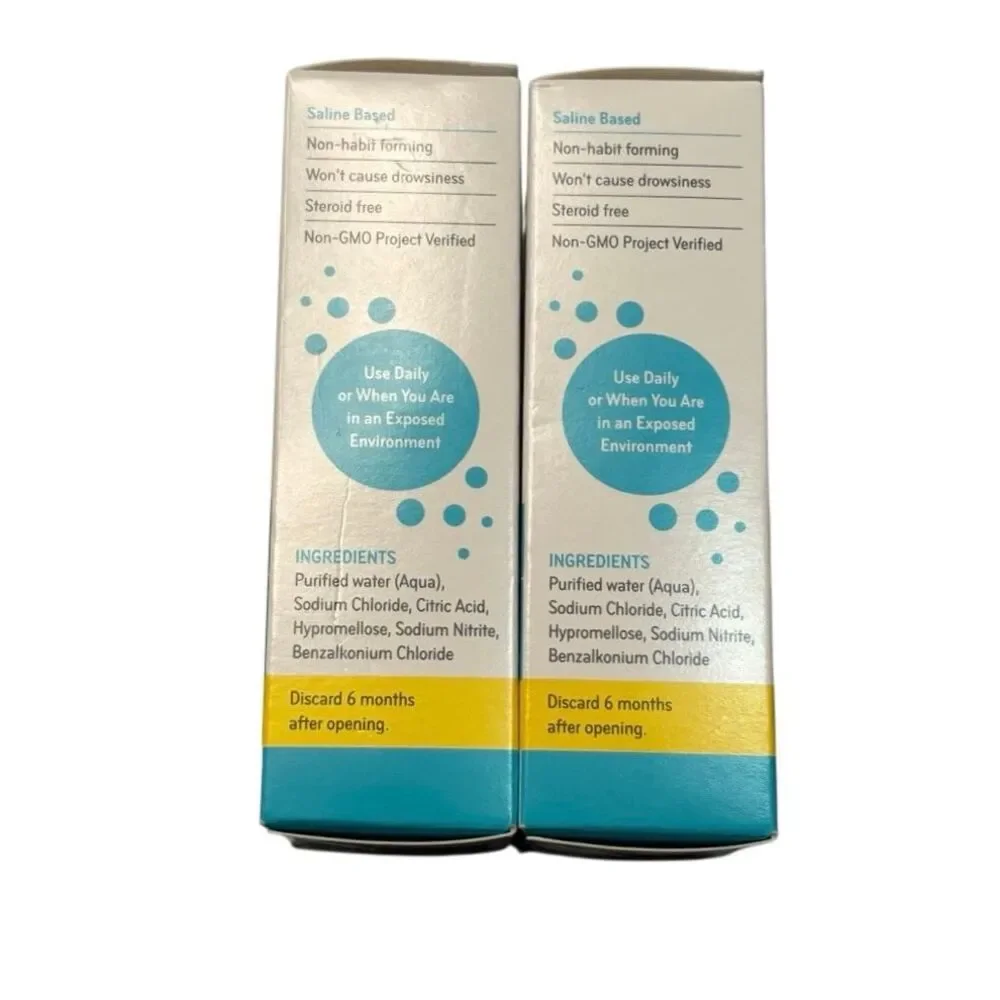2 pack NoWonder Nasal Cleanser- 0.9 fl oz | Nitric Oxide Producing Nasal Wellnes